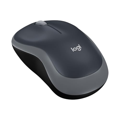 Ratón Logitech M185 Ratón Inalámbrico, 2.4GHz con Mini Receptor USB