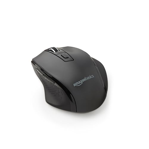 Ratón Amazon Basics Amazon Basics Ratón inalámbrico ergonómico, dpi Ajustable, Negro