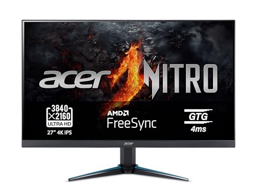 Monitor Acer Nitro Monitor Gaming 27" 4K UHD IPS, 60 Hz, AMD FreeSync