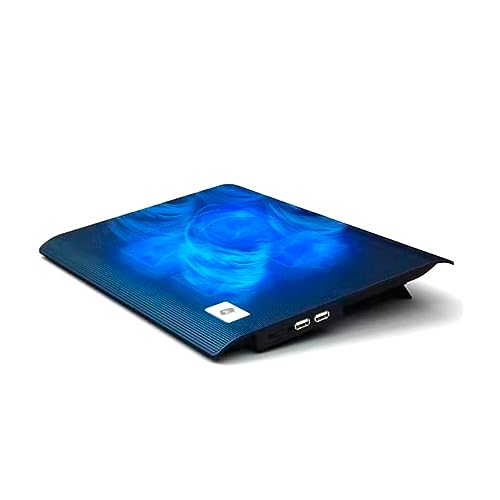 Teclado NK NK Base Refrigeradora Portátil - Ventilador Ordenador Portatil de 12-17" con Sop