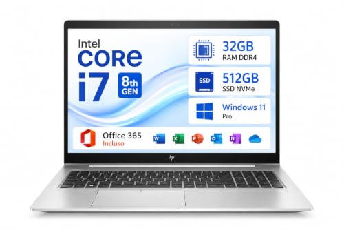 Portátil HP EliteBook 840 G6 14 pulgadas 1920 x 1080 Full HD Intel Core i7 8665U 512GB SSD H