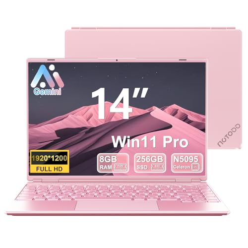 Portátil NOTODD NOTODD Ordenador Portátil 14 Pulgadas Win11 Pro Portatiles Celeron N5095