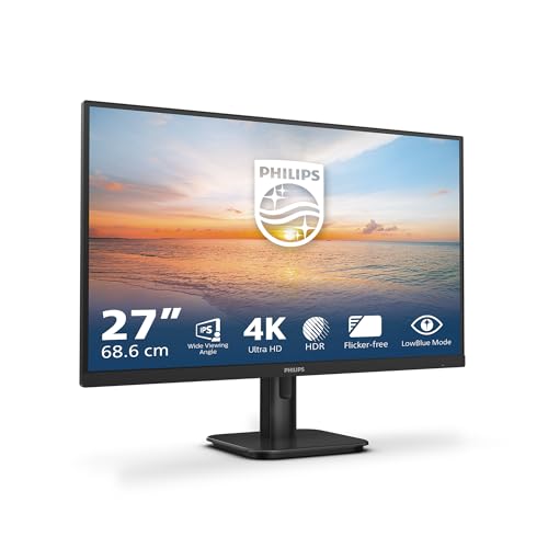 Monitor PHILIPS 27E1N1800A Monitor 27 Pulgadas 60Hz Panel IPS, 4ms GtG, HDR10, Altavoces, (3840x