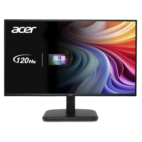 Monitor Acer EK241YGBIF, Monitor 23,8" Full HD 120 Hz (1920x1080, 16:9, 250 Nits, Tiempo de R