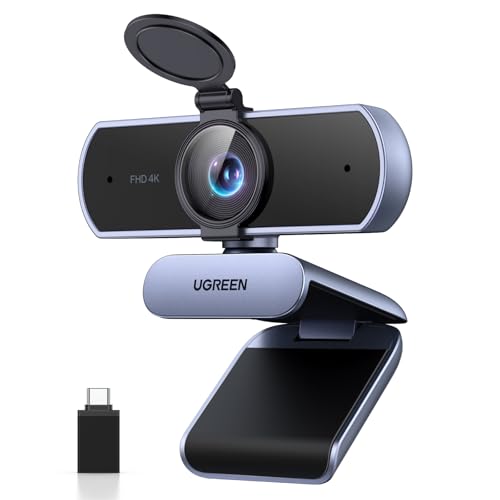 Webcam UGREEN FineCam Lite 4K Webcam 30FPS Ultra HD USB Webcam Enfoque Automático