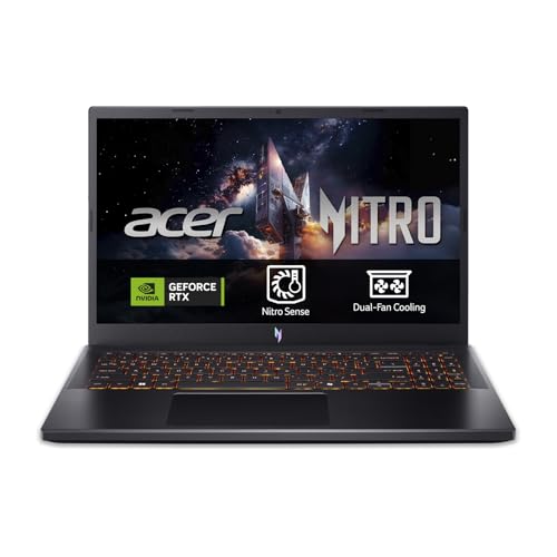 Portátil Acer Nitro V 15, Portátil Gaming 15.6" Full HD, Core i7, RTX 5060, 16GB RAM