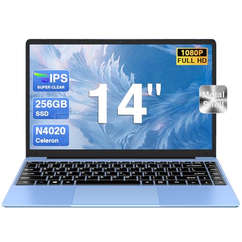 Portátil bvate Ordenador Portátil 14", 6GB+256GB SSD N4020(hasta 2.8Ghz) 2-Core Win 11