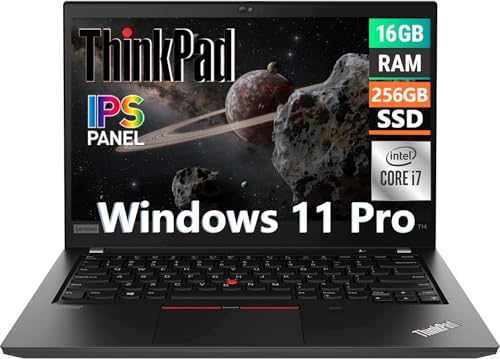 Portátil Lenovo Lenovo ThinkPad T14 Gen 1 Portátil empresarial, pantalla FHD de 14 pulgadas (192
