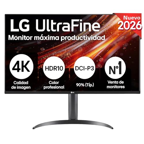 Monitor LG Monitor Ultrafine 32UR55ZK-B - 32'', VA, 4K UHD, 60 Hz, Negro