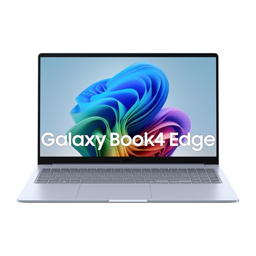 Portátil Samsung Galaxy Book4 Edge, Ordenador Portátil Ultrafino 15.6" Full HD LED, Snapdragon X 