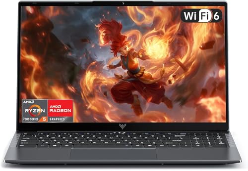 Portátil Tivique Portátil AMD Ryzen 7 5825U 15,6 Pulgadas 16GB DDR4 1TB NVMe SSD