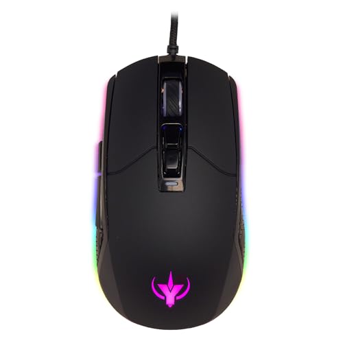 Ratón SPYCO SPYCO - Ratón Gaming Ergonómico | 7200 dpi Precisión | Luz RGB 6 Efectos | 7 Bot