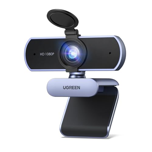 Webcam UGREEN Webcam Full HD 1080P 30FPS USB A PC Cámara Foco Fijo