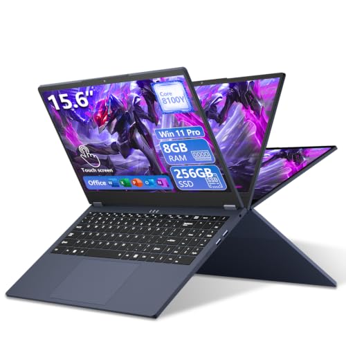 Portátil NIKOTSIS Ordenador Portátil 2 en 1 15,6 Pulgadas con Core i3-8100Y Procesador, Win 11 PC